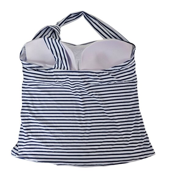 Tempt Me Womens Two Piece Tankini Swimsuit Plus Size 22W One Shoulder Beach Pool - Picture 6 of 11